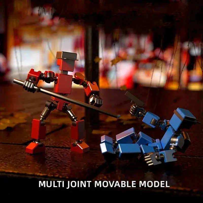 Robot Doll 3D Printed Mannequin Dummy Action Model Doll  Christmas Decora Gift Creative Multi-Jointed Movable Shapeshift Robot