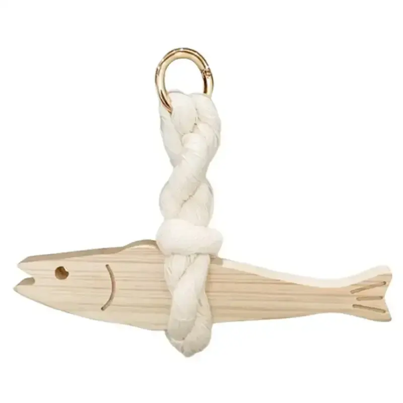Home Decoration Fish Wooden Door Pendants Car Ornament Pollack Wall Art Hangable Hangable for Wall Art Door Pendant Decorations
