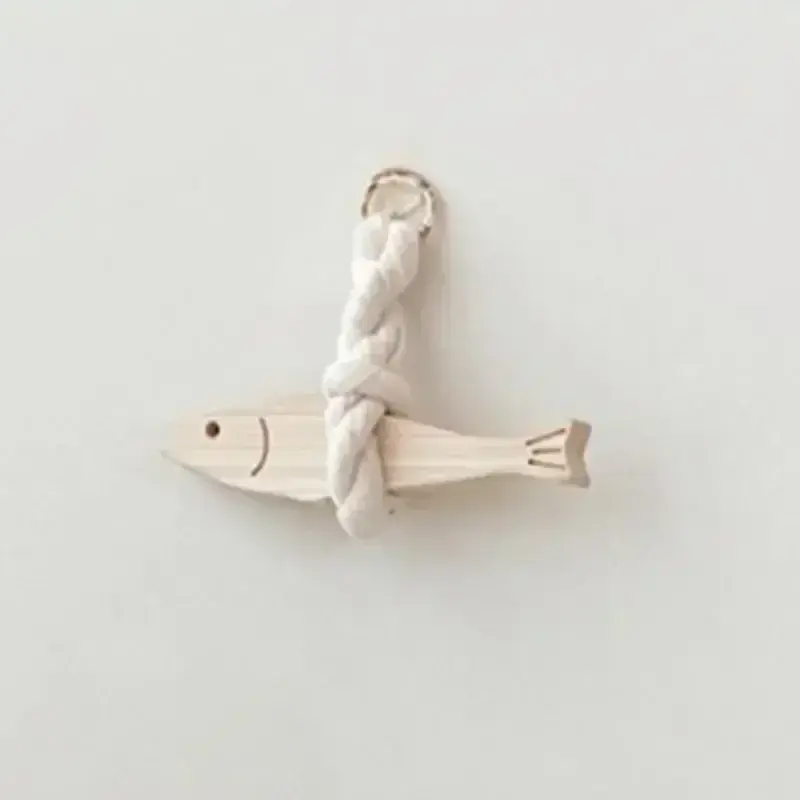 Home Decoration Fish Wooden Door Pendants Car Ornament Pollack Wall Art Hangable Hangable for Wall Art Door Pendant Decorations