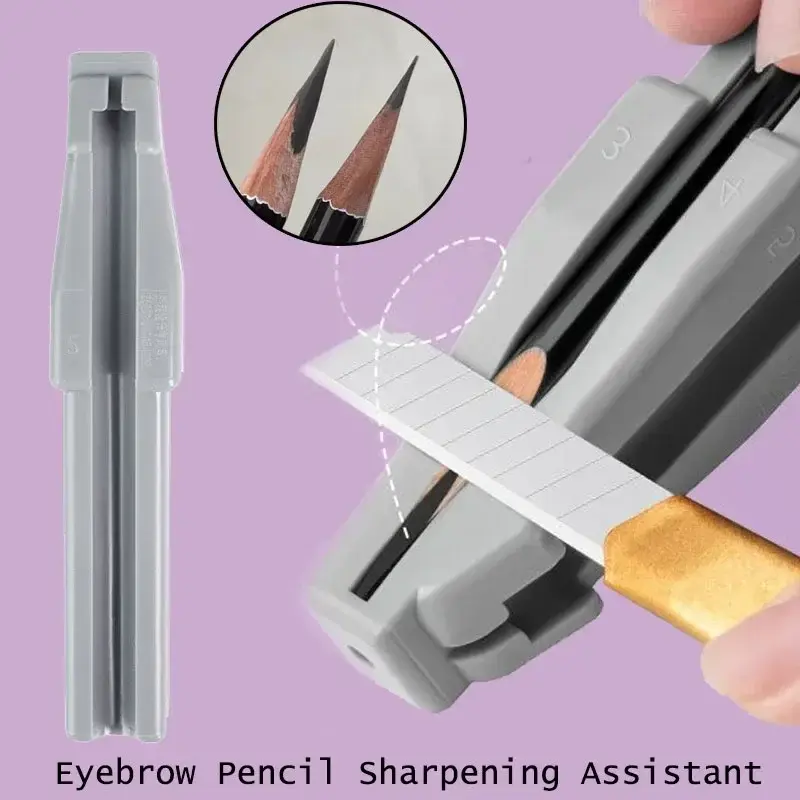 HOT Microblading Eyebrow Pencil Sharpener Eyebrow Pencil Sharpening Tip Thin Tool for Semi-Permanent Eyebrow Makeup Profiler Pen