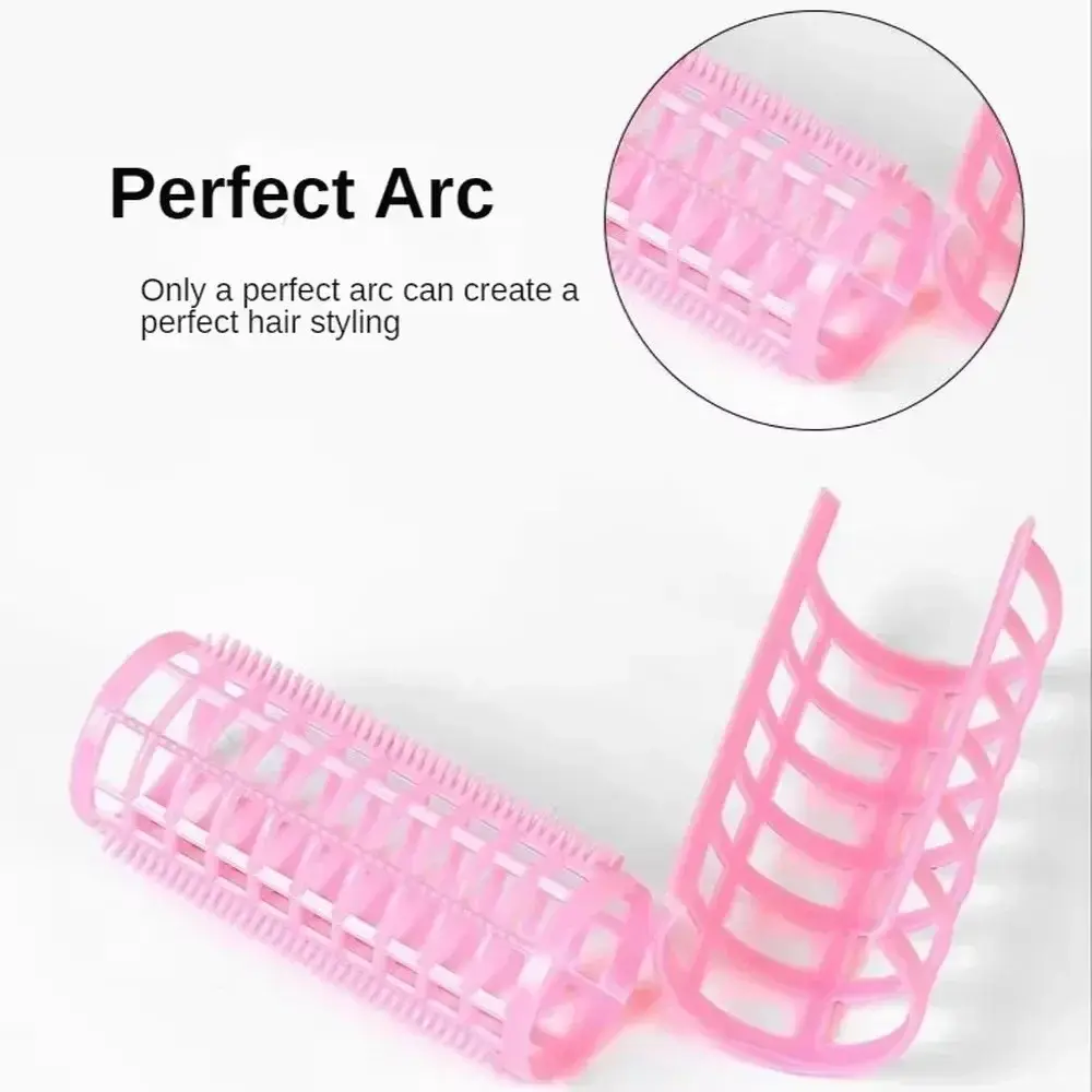 14/8/12/10/6Pcs Heatless Hair Curler No Heat Hair Rollers Plastic Lazy Curls Root Perm Rods Bangs Curling Rod Hair Styling Tools