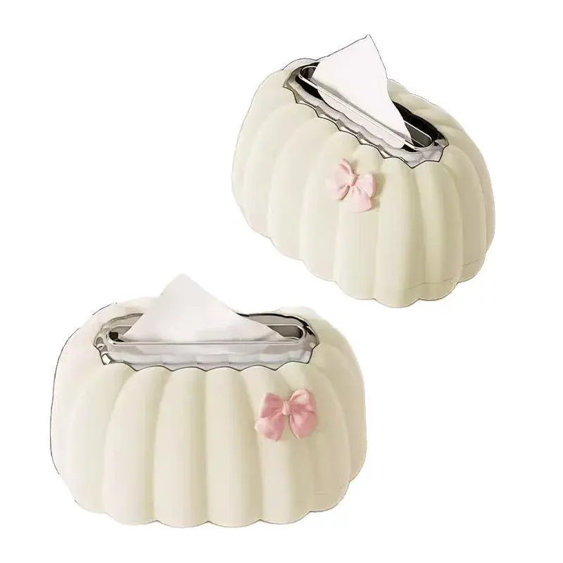 nEW Bathroom pumpkin spring tissue holder home creative paper box Kitchen Paper Container Desktop Toilet Paper Holder