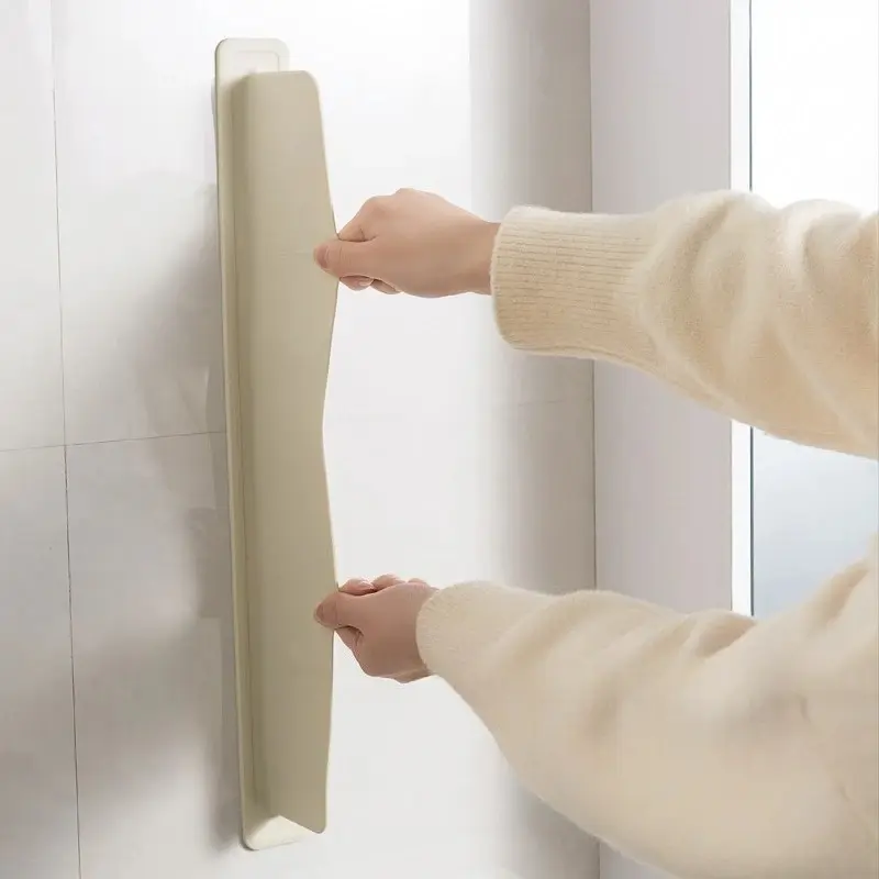 Waterproof and Splash Proof Board Silicone Kitchen Sink Water Splash Guard Washing Basin Waterproof Screen Bar Anti-water Board