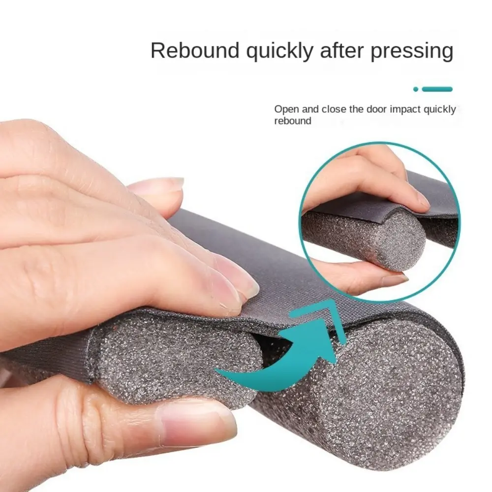 90CM 1PCS Waterproof Seal Strip Draught Excluder Stopper Door Bottom Guard Double Soundproof Flexible Wind Noise Reduction