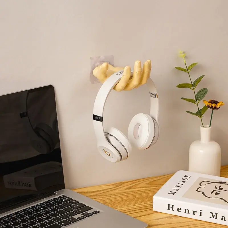 New No Need To Punch A Bathroom Soap Rack Hook Hand Shaped Wall Strong Home Wall Storage Key Headphone Hook Holder Tissue Holder