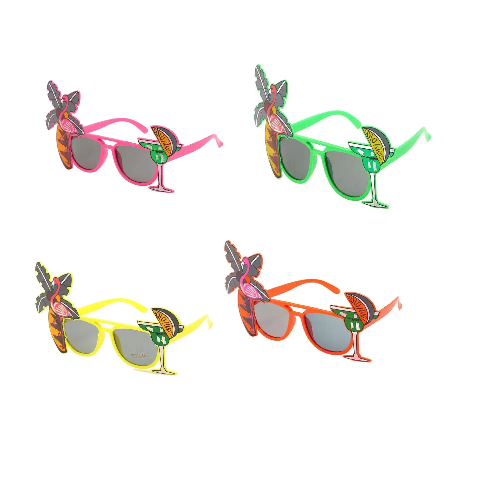 Funny Glasses Hawaii Tropical Party Pineapple Bird Guitar Sunglasses Wedding Birthday Novelty Costume Party Photo Props Supplies
