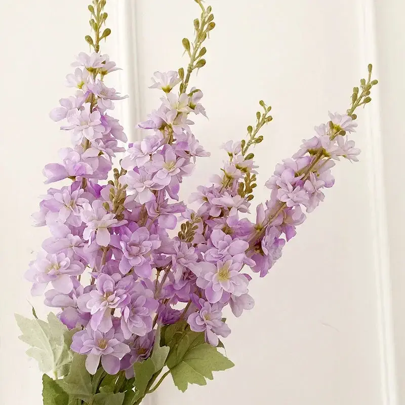 New Silk Artificial Flowers Bouquet Realistic Decor for Home Garden Wedding Party Table Center DIY Vase Ornaments