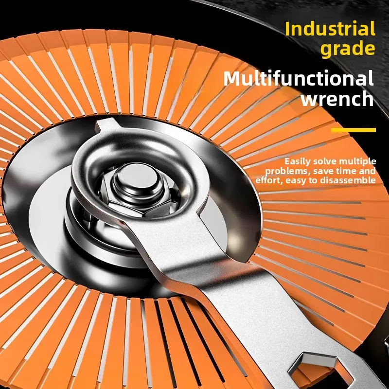 New Multi Functional Angle Grinder Wrench Precision - Polished Electroplated Wrenches Waterproof Rust - Proof & Wear - Resistant