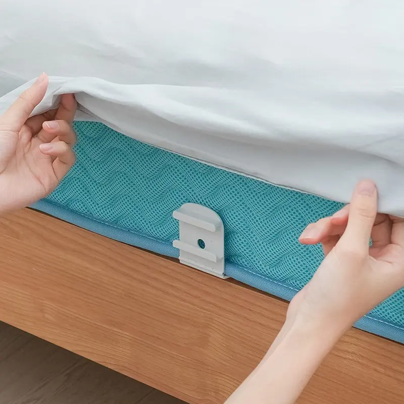 New 4PCS Bed Sheet & Cover Fasteners Anti - Slip Clips Bedroom Organizer Bed Cover Fixing Clip Invisible Buckle