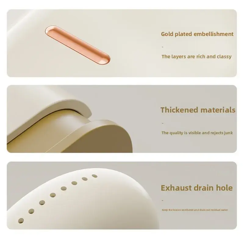 New Invisible braces box dentures orthodontic correction cleaning storage holder small items portable storage box
