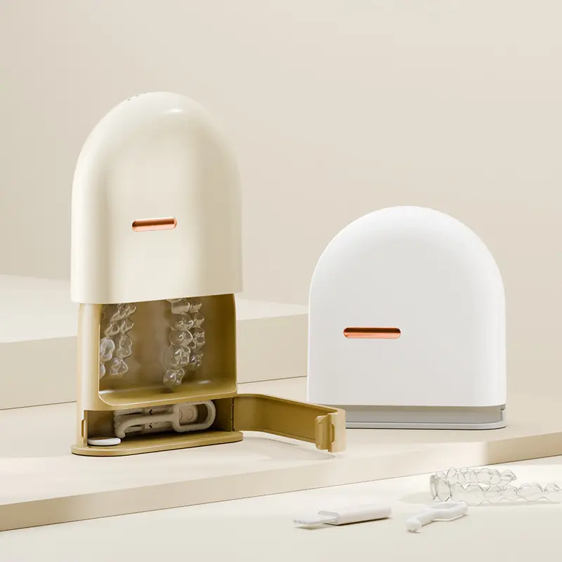 New Invisible braces box dentures orthodontic correction cleaning storage holder small items portable storage box
