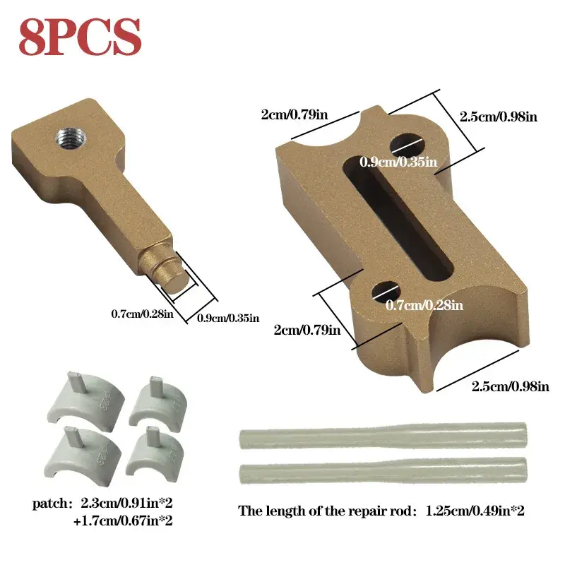 Industrial - Grade PPR Water Pipe Repair Tool  Hot Melt Repair Broken Water Pipe Divided Into Four and Six Pipes Leak Sealing
