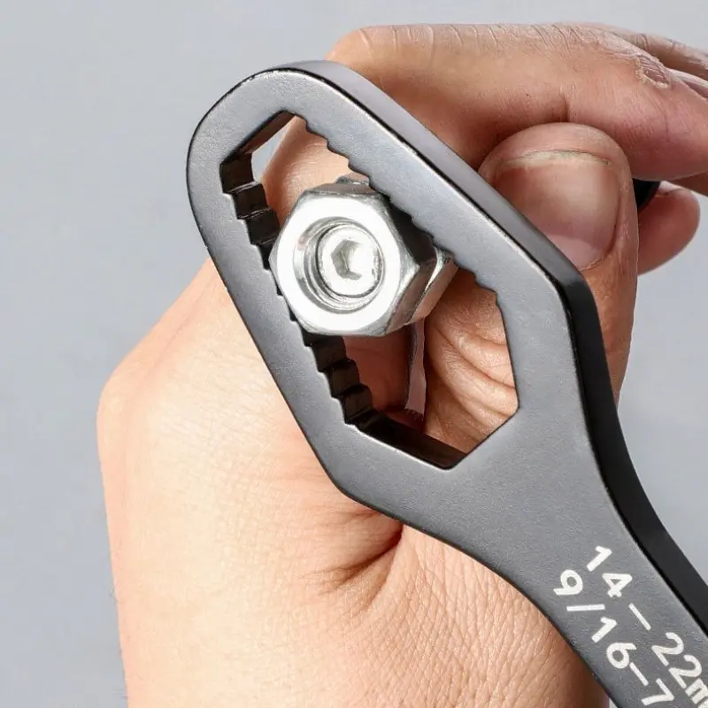 2025 New Universal Double Headed Wrench - Ended Wrench Bidirectional Opening Detachable Design Sizes 8 - 13mm & 14 - 24mm