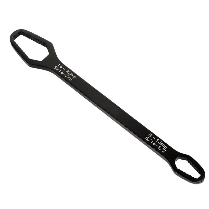 2025 New Universal Double Headed Wrench - Ended Wrench Bidirectional Opening Detachable Design Sizes 8 - 13mm & 14 - 24mm