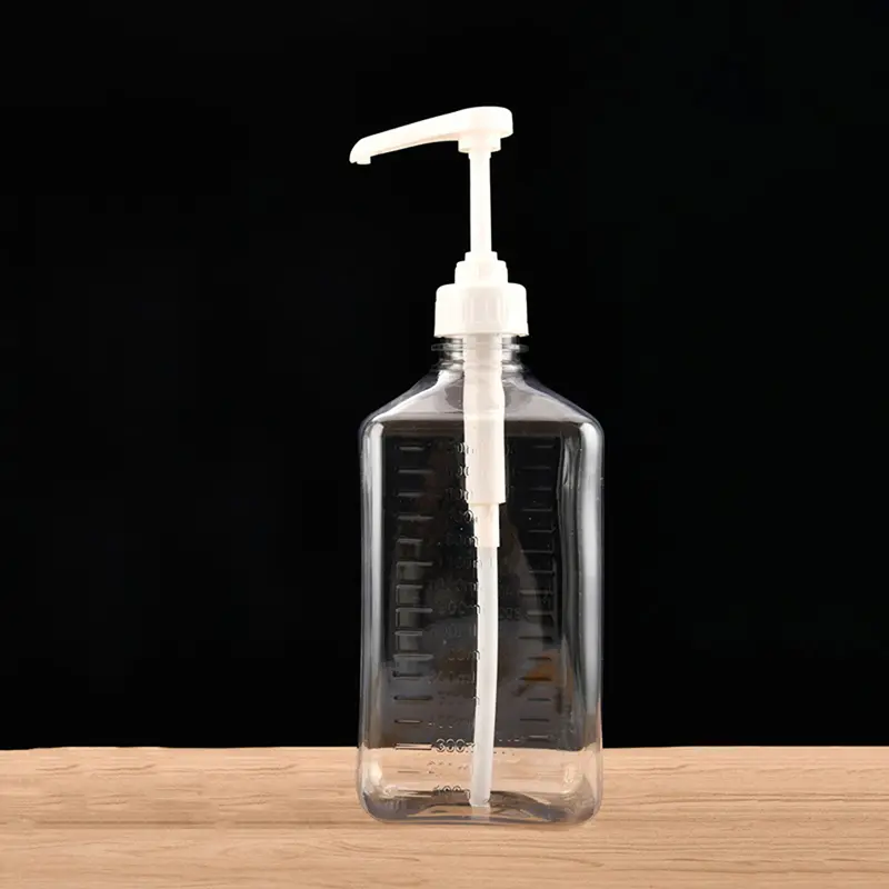Pump Coffee Milk Tea Dispenser Syrup Pump White Liquid Dispenser For Syrup 10CC Juice Bottle Dispenser Pump