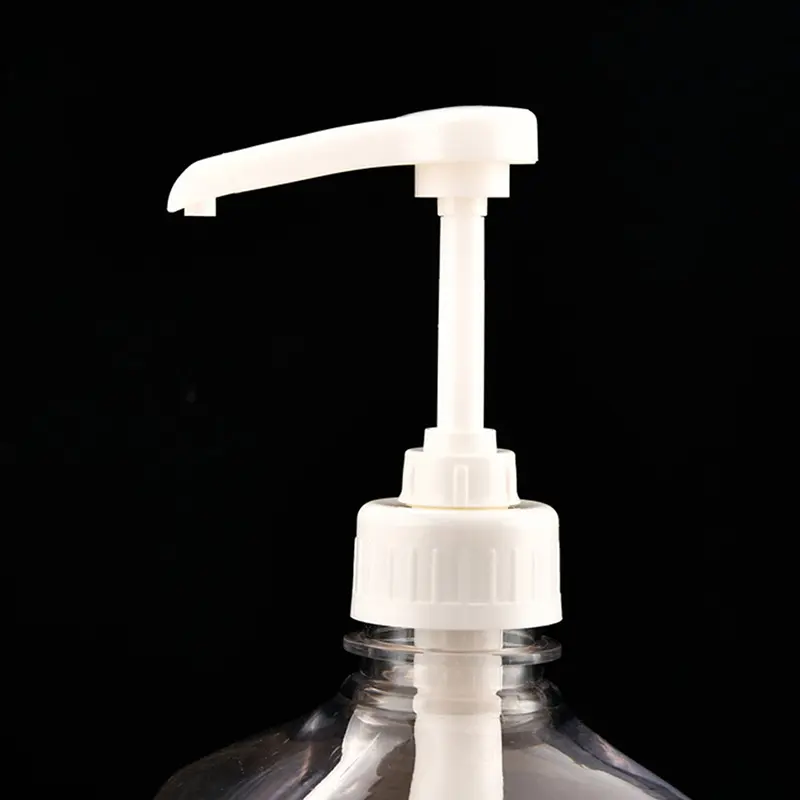 Pump Coffee Milk Tea Dispenser Syrup Pump White Liquid Dispenser For Syrup 10CC Juice Bottle Dispenser Pump