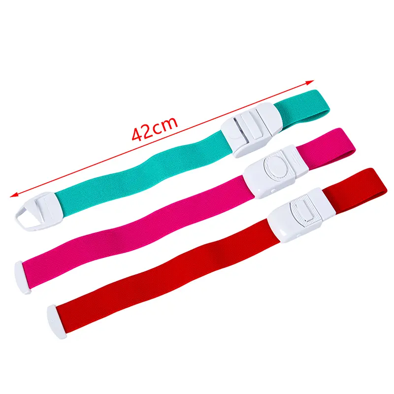 1PC Adjustable Medical Latex-Free Buckle Tourniquet for Outdoor Emergency Stop Bleeding First Aid Survival Kit Elastic Strap