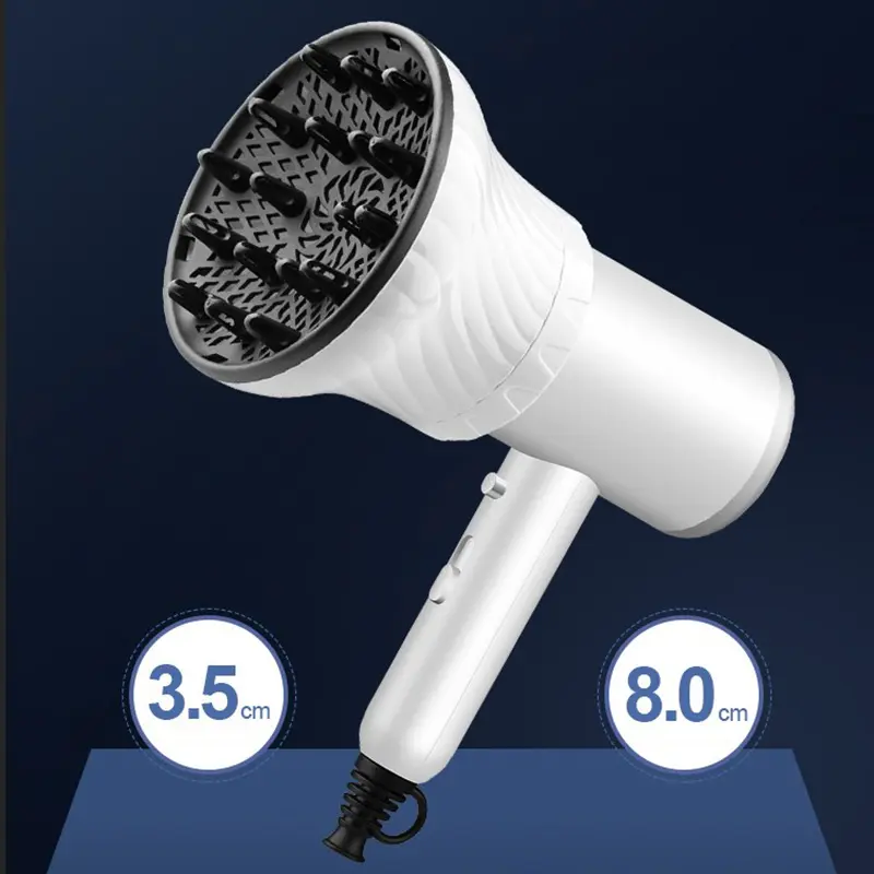 Universal Hair Diffuser Adaptable For Blow Dryers With Rotatable Design Curly Hair Large Wind Hood Fixed Shape Dispersing Wind