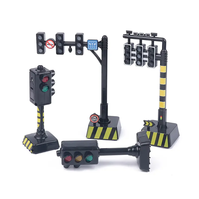 Early safe education Educational Toy Traffic Lights Model Kids Early Educational Playset Toy for Kids Toddler