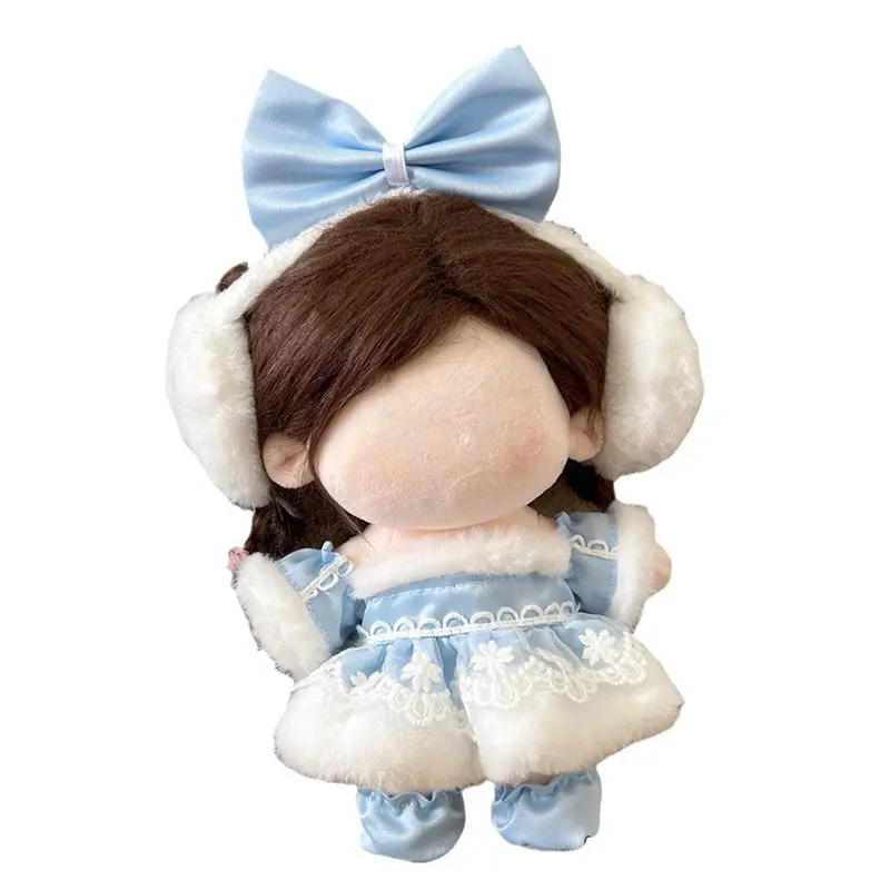 For 20cm Idol Doll Doll Clothes Outfit Accessories Cute College Dress Cosplay Plush Doll Clothes For Super Star Dolls Toys Gift