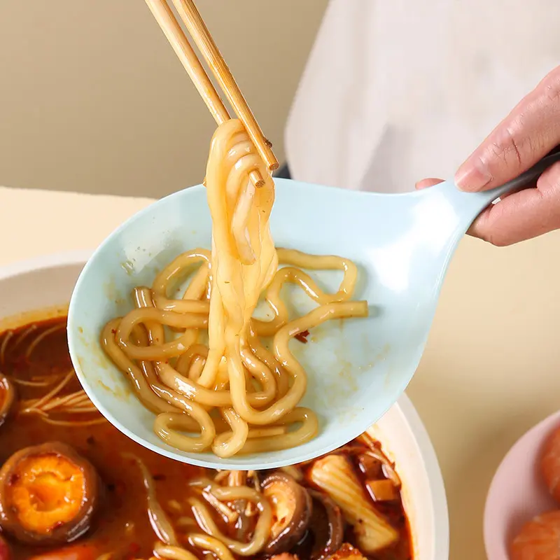 Korean Handheld Dish Fashion White With Handle Large Spoon Tray Fries Fried Chicken Snack Plate Fruit Dessert Cake Platter New