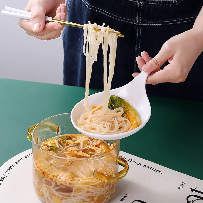 Korean Handheld Dish Fashion White With Handle Large Spoon Tray Fries Fried Chicken Snack Plate Fruit Dessert Cake Platter New