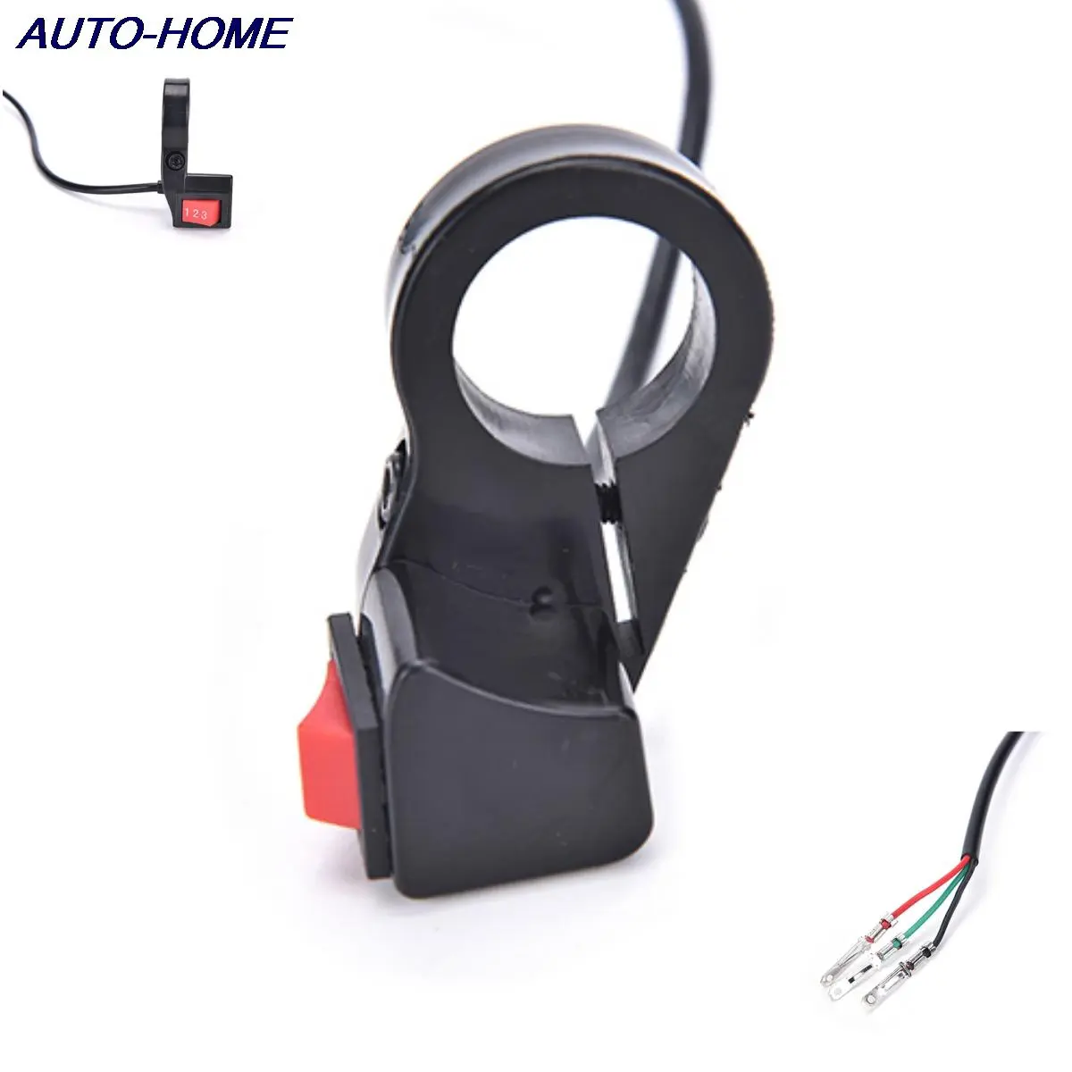 1pc 22mm 7/8in Electric 3 Speed Module Handlebar Switch Shift for Motorcycle Scooter Motorcycle Switch