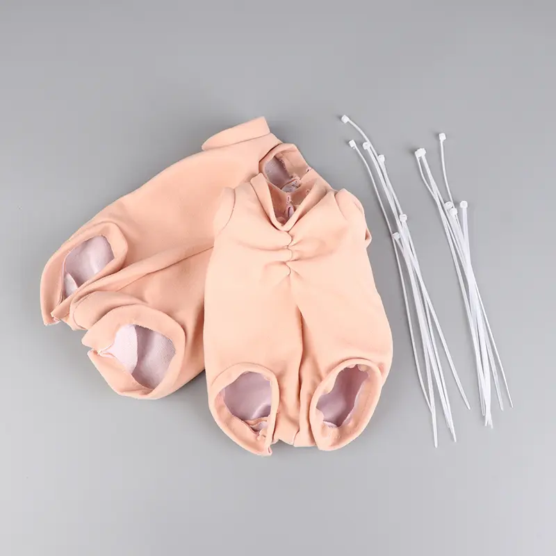 18 - 28cm Simulation Home Accessories Toys Cloth Body Reborn Doll Supply Kit Soft Full Limbs Baby Toddler Solid DIY Gift