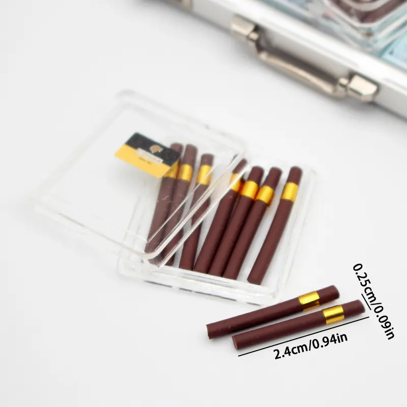 1/12 Dollhouse Simulation Cigar Case Dollhouse Mini Cigarette Ornament Dolls House Decoration Accessories Pretend Play Toys