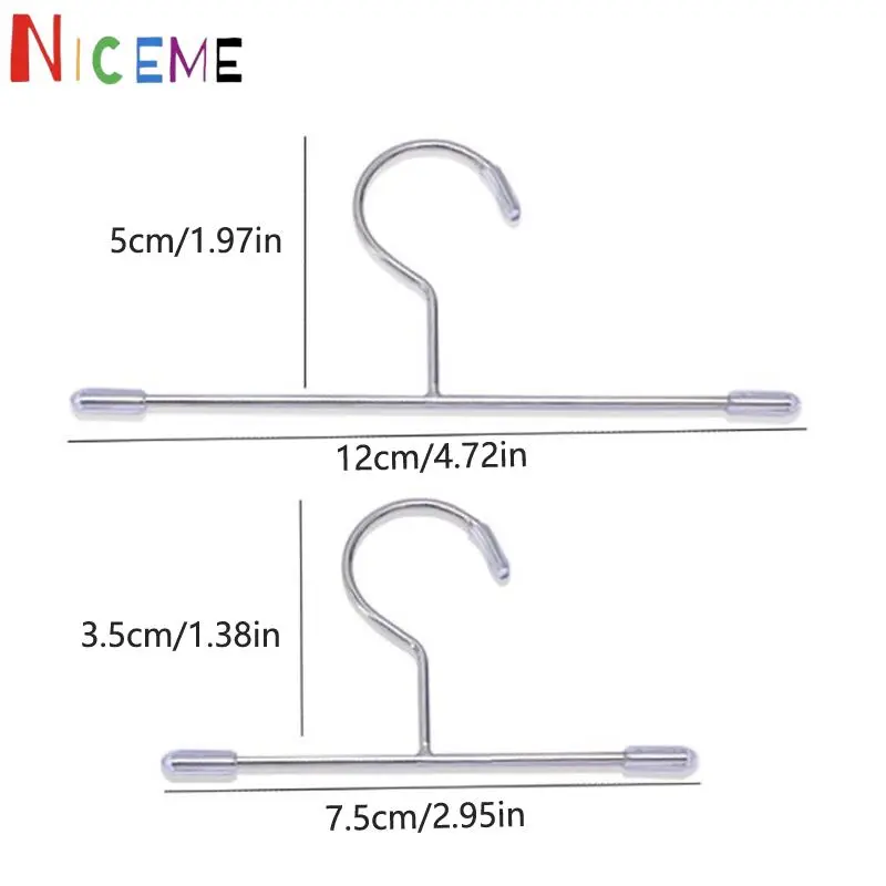 1PCS Dollhouse Miniture Hangers clothes Hangers for Doll Wardrobe Clothes Toy gift Decoration Accessories