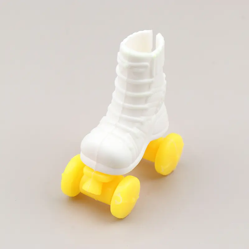 Pink Roller Skates Shoes For  Doll Fashion Short Boots Decorative Sports Toy Play Doll Accessories