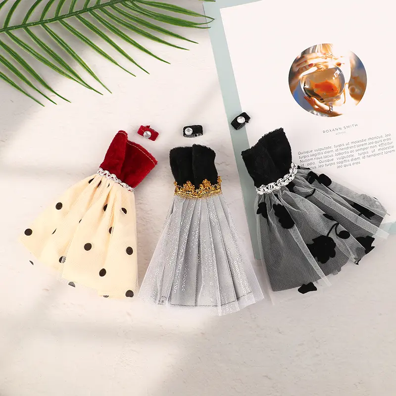 Doll Clothes Banquet Party Beautiful Dress For 11.5inch Doll Sexy Fashion Doll Accessories,Dress For Girls