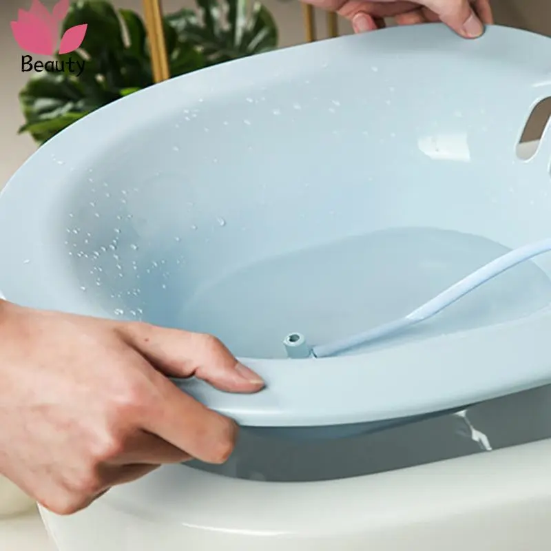1Pcs Toilet Seat Bidet Sitz Bath Tub Postpartum Care Disabled Basin Perineal Soaking No Squatting