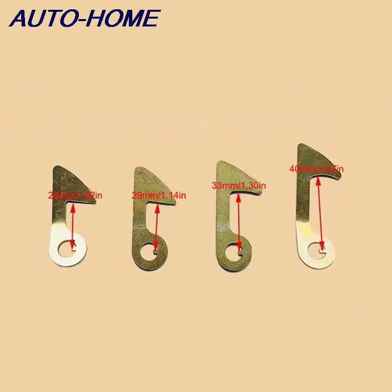 1Set (1 Lock+2 Keys+4 Metal hook) Electric Car Scooter Tail Box Lock Trunk Lock Accessories Motorcycle Rear Locks