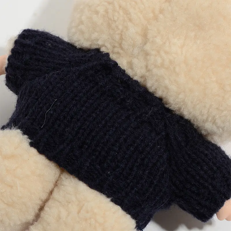 Doll Hand-Knitted Sweater Cute Plush Doll Clothes Accessories DIY Costume Decor Pretend Play Toys Kid Gifts
