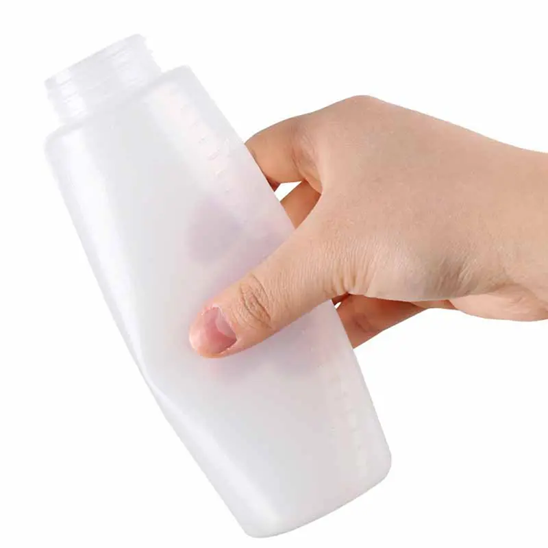 4PCS Squeeze Squirt Condiment Bottles Salad Sauce Dispenser Ketchup Cruet