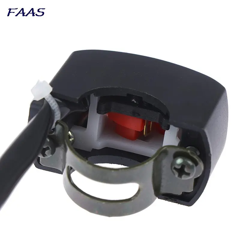Motorcycle Handlebar Flameout Switch ON OFF Button for Moto Motor ATV Bike DC12V/10A Black Fit for motorcycles ATVs scooters