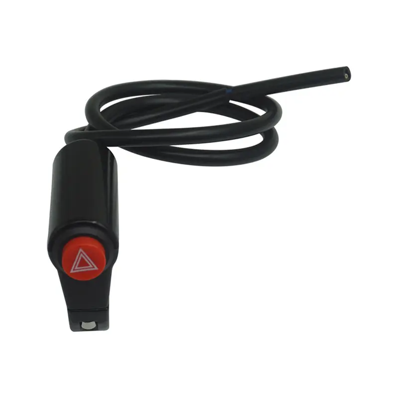 Motorcycle Switch Hazard Light Switch Button Electric Vehicle Double Flash Warning Emergency Lamp Signal Flasher