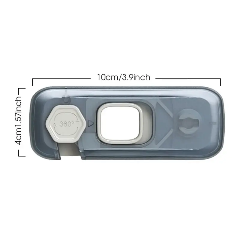 1Pc Home Refrigerator Lock Fridge Freezer Door Catch Lock Toddler Kids Child Cabinet Safety Lock