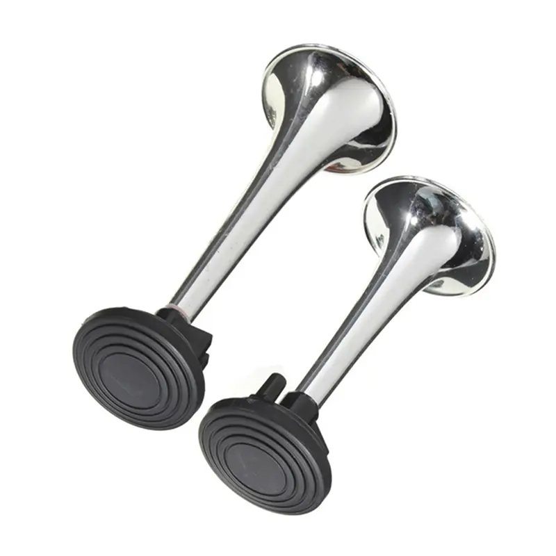2PCS Universal Train Car Truck Boat Dual Air Horn Trumpet Super Loud