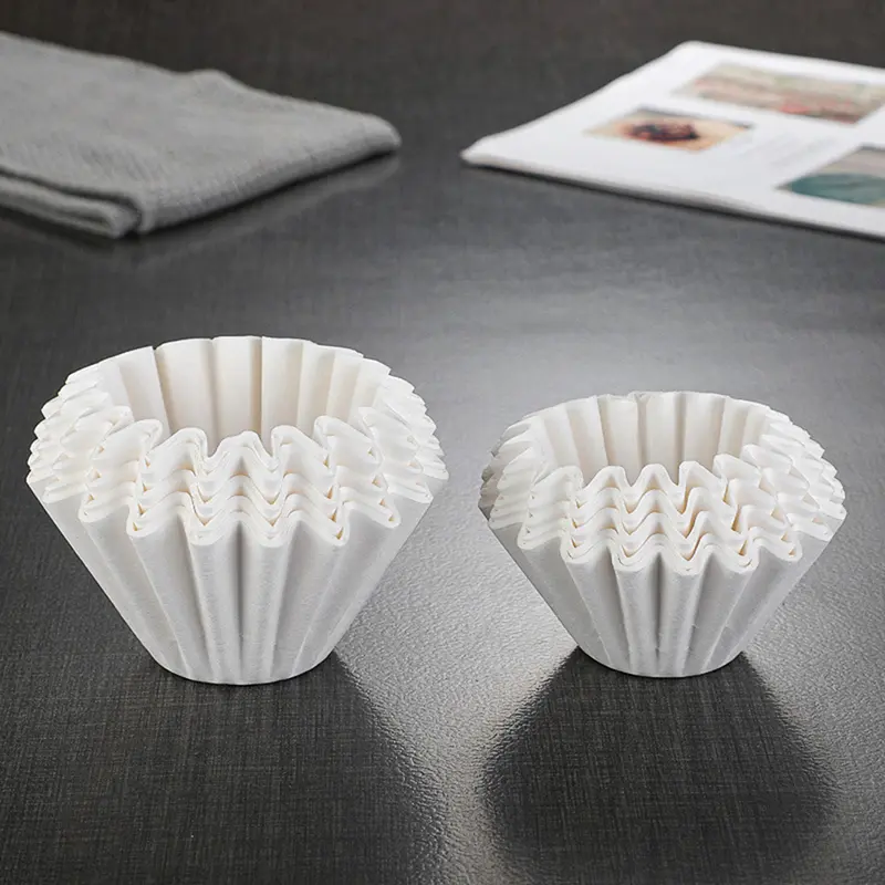 Wave Coffee Dripper Crystal Eye Pour Over Coffee Filter PCTG 1-2 Cups Coffee Maker Flat Bottom Increase Uniformity