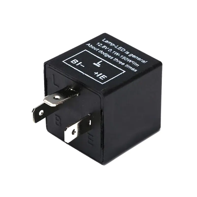 CF14 3 Pin Adjust 12V LED Flasher Relay Car Turn Signal Indicator Blinker Light
