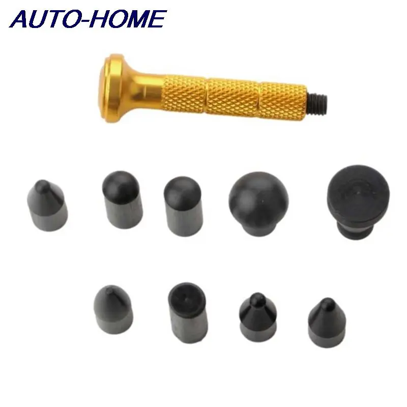 1 Set Hand Tool Paintless- Dent Repair Kit Tap Down Tools Dent Removal Tools Suitable for Car Refrigerator Door Dent
