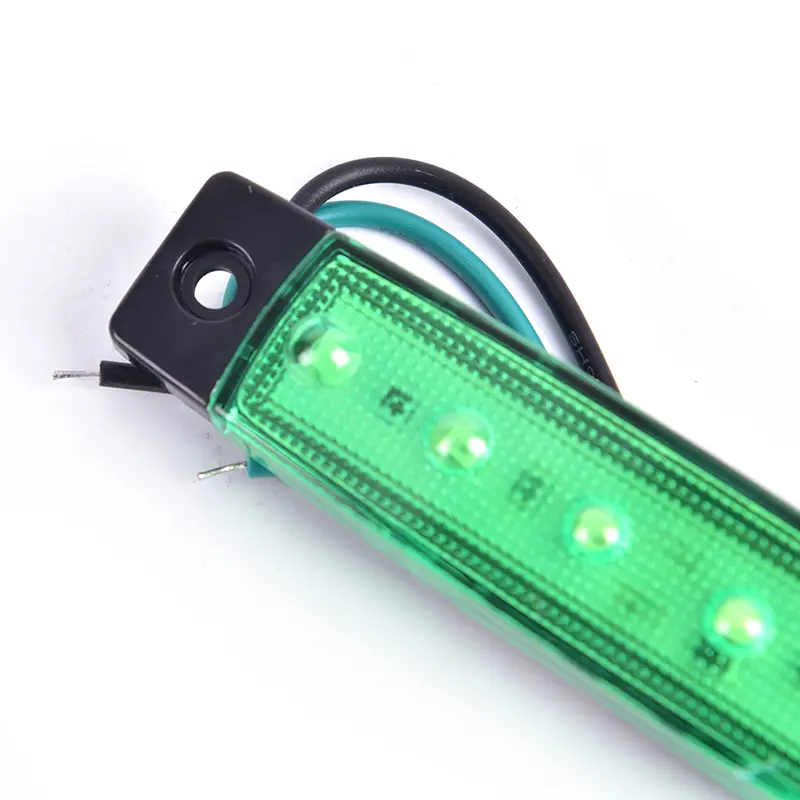 Car External Lights LED 12V 6 SMD LED Auto Car Bus Truck Lorry Side Marker Indicator Light Low Trailer Rear Warning Lamp