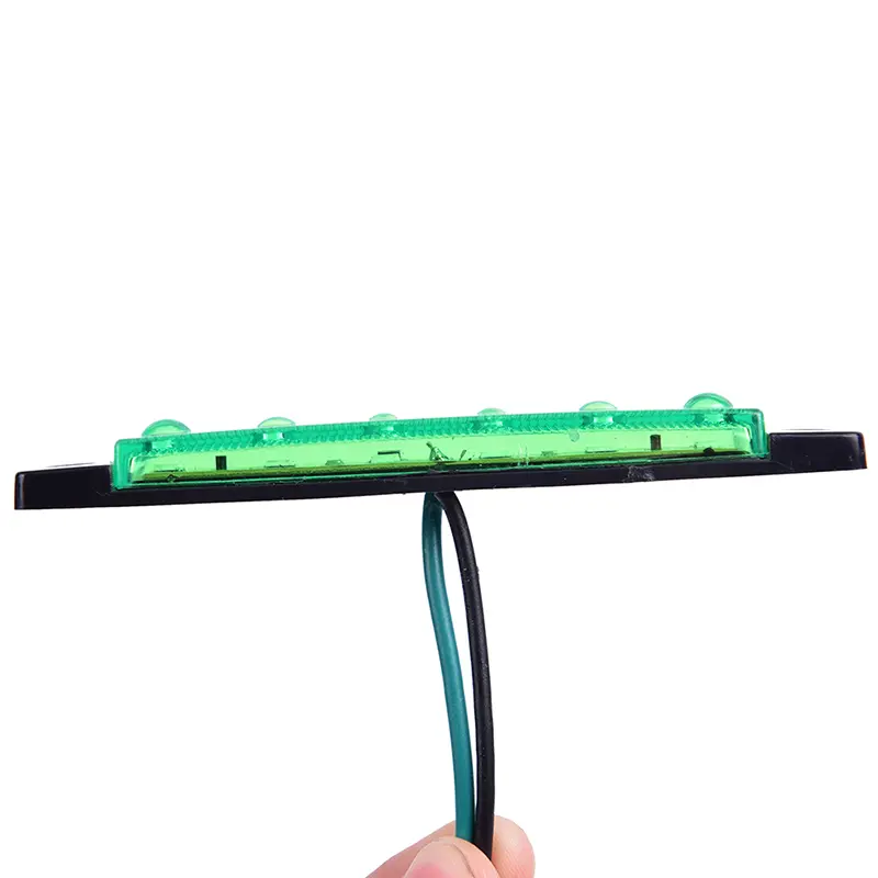 Car External Lights LED 12V 6 SMD LED Auto Car Bus Truck Lorry Side Marker Indicator Light Low Trailer Rear Warning Lamp