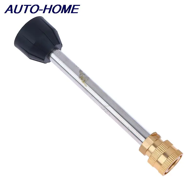 1PC Lithium car washer stainless steel extension rod lithium water gun wireless car washer extension rod nozzle