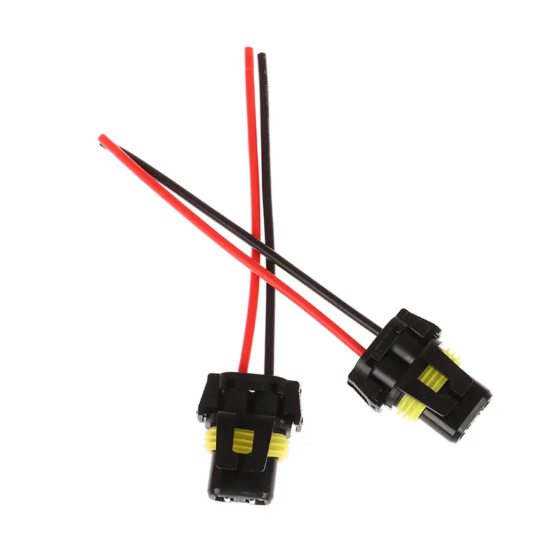 2Pcs 9005 9006 Socket Wire HB3 HB4 Adapter Connector for Headlight Fog Lamp Car Accessories