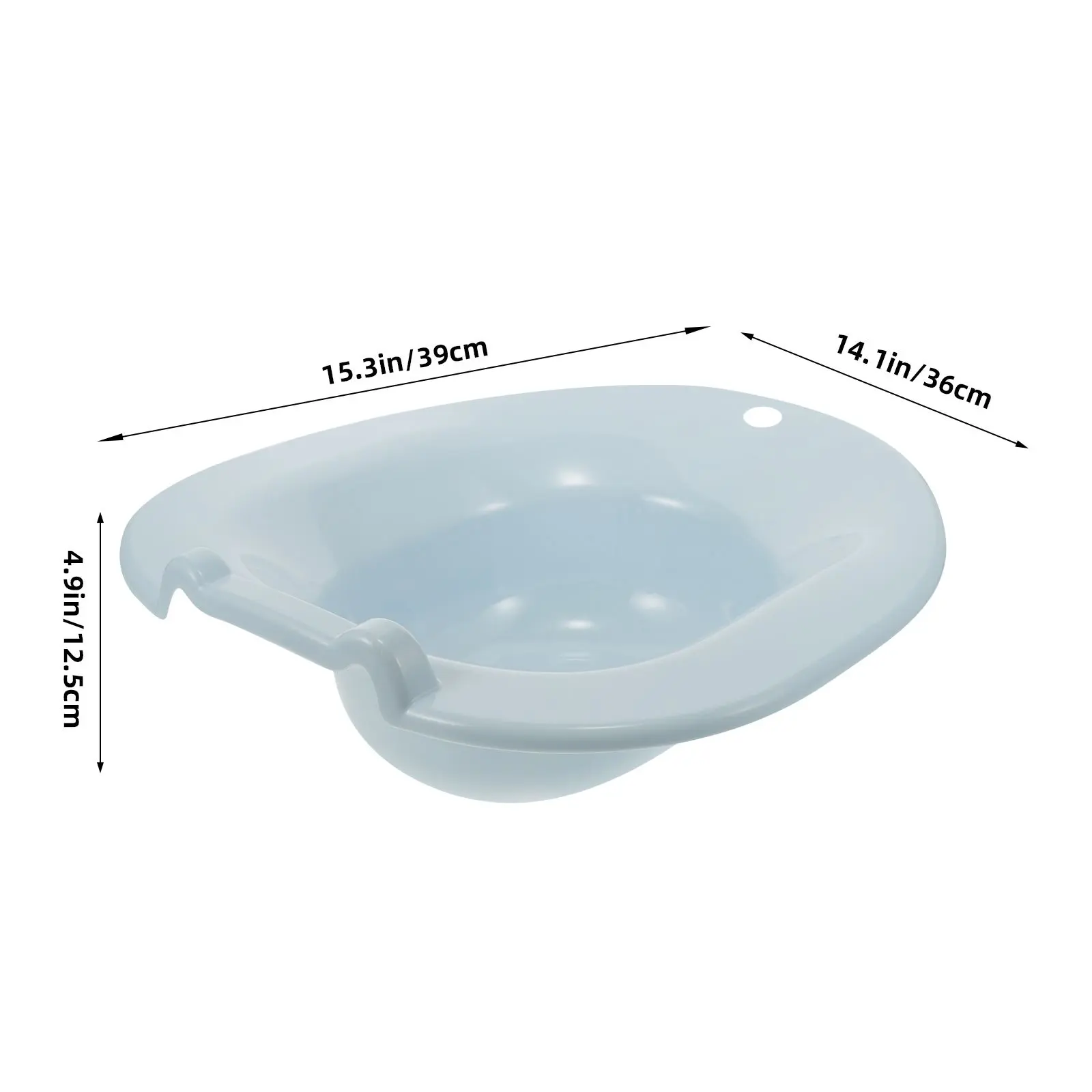 Sitz Bath Toilet Seat Wash Basin Private Parts Washing Basin for Pregnant Women Elderly Patient Toilet Sitz Bath Tub Basin Bidet