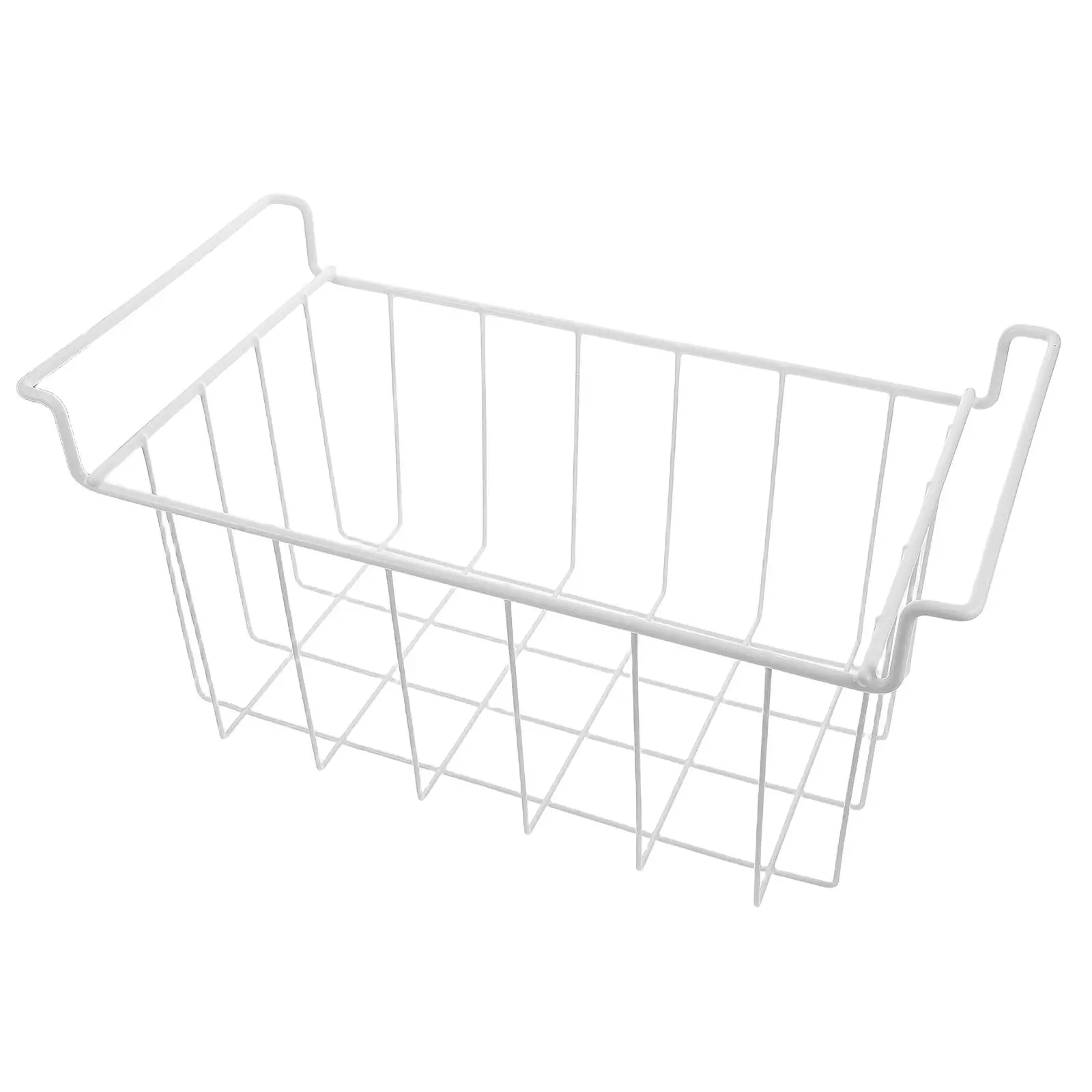 2 Pcs Space Saving Hanging Freezer Storage ganizer Bins Refrigerated Wire Mesh Chest Freezer Basket For Universal Fit Easy Clean