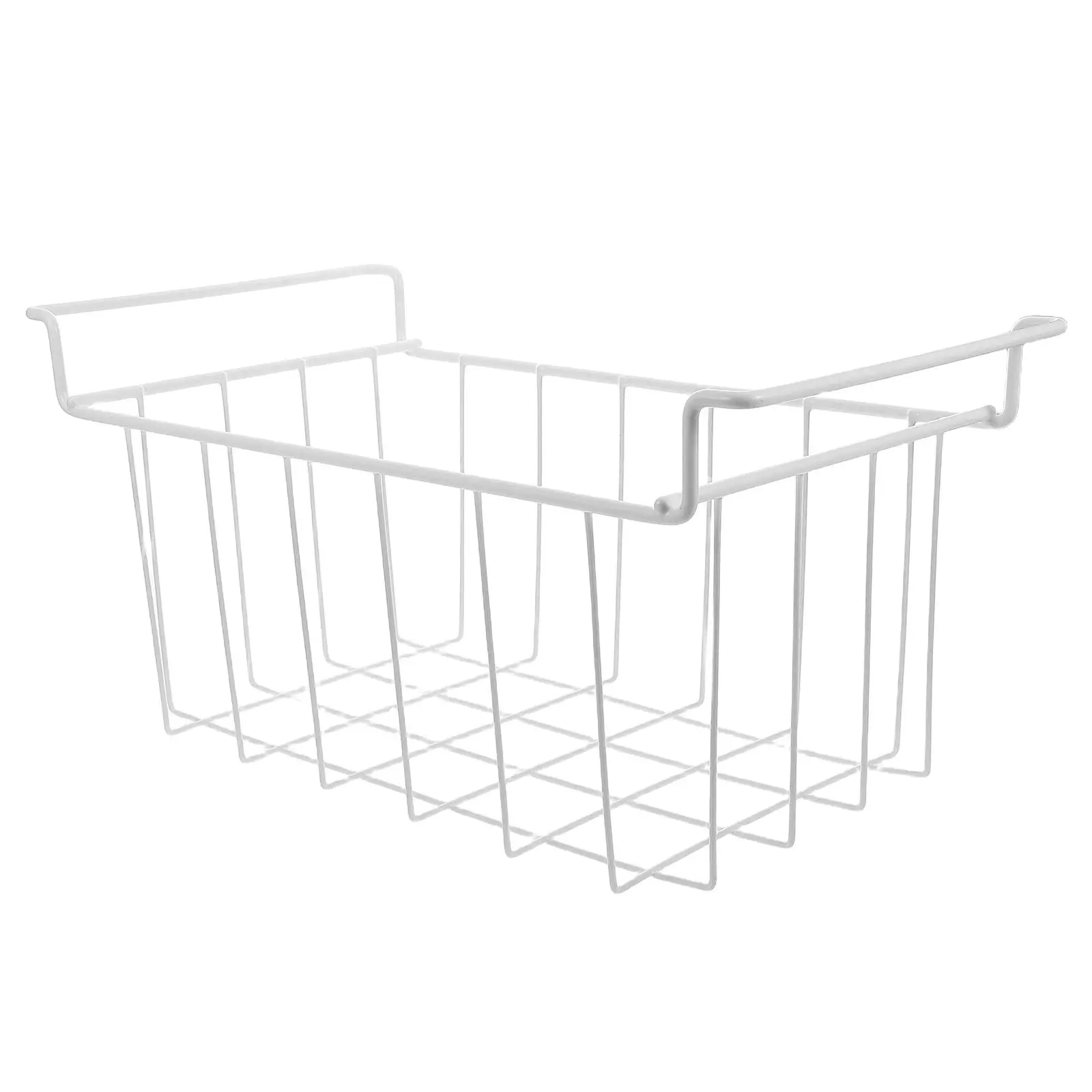 2 Pcs Space Saving Hanging Freezer Storage ganizer Bins Refrigerated Wire Mesh Chest Freezer Basket For Universal Fit Easy Clean